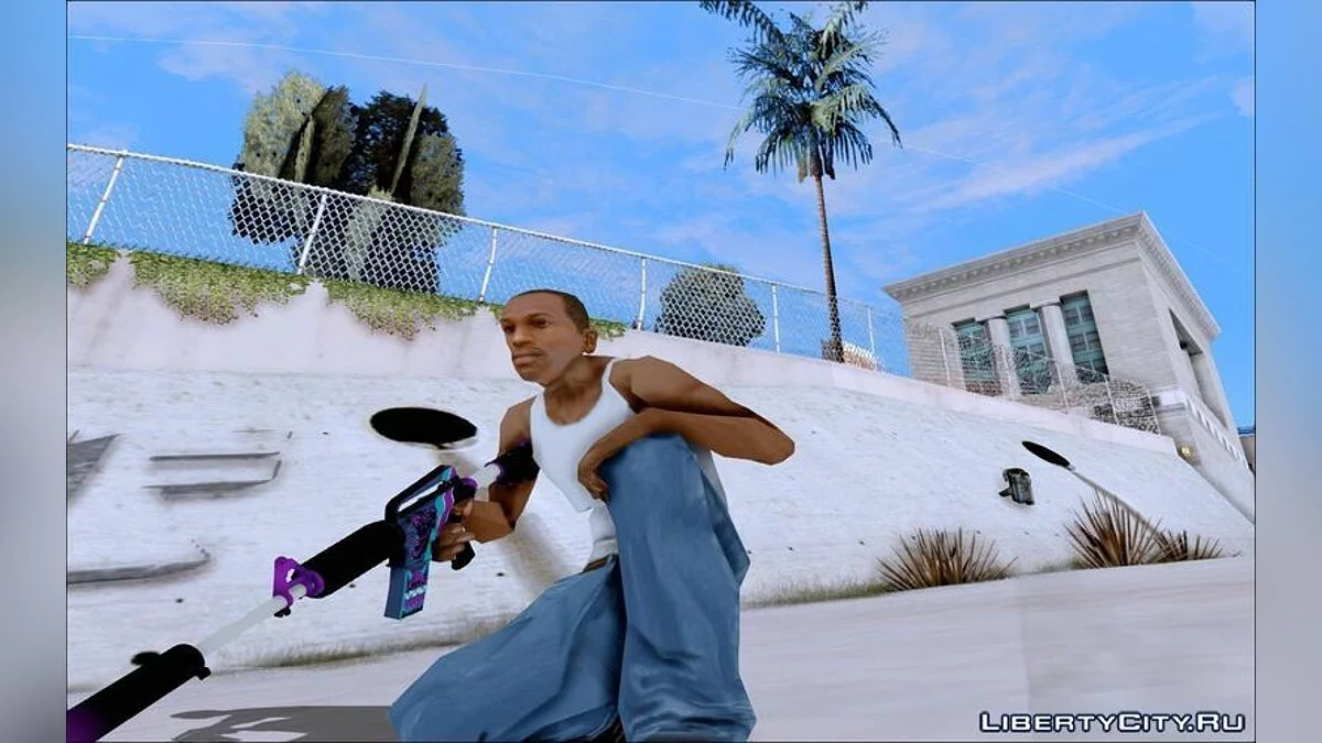 M4A1 颜色 / GTA San Andreas