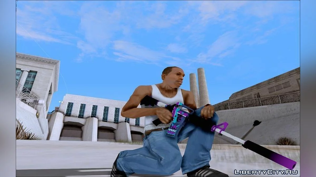 M4A1 颜色 / GTA San Andreas
