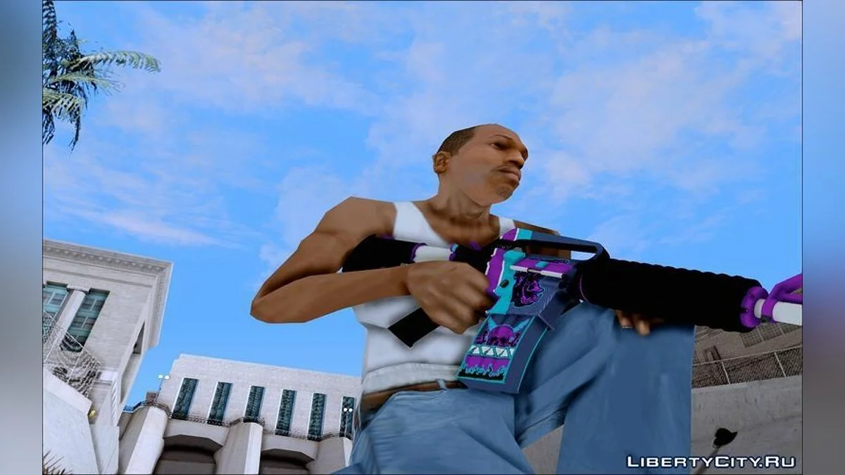 M4A1 颜色 / GTA San Andreas