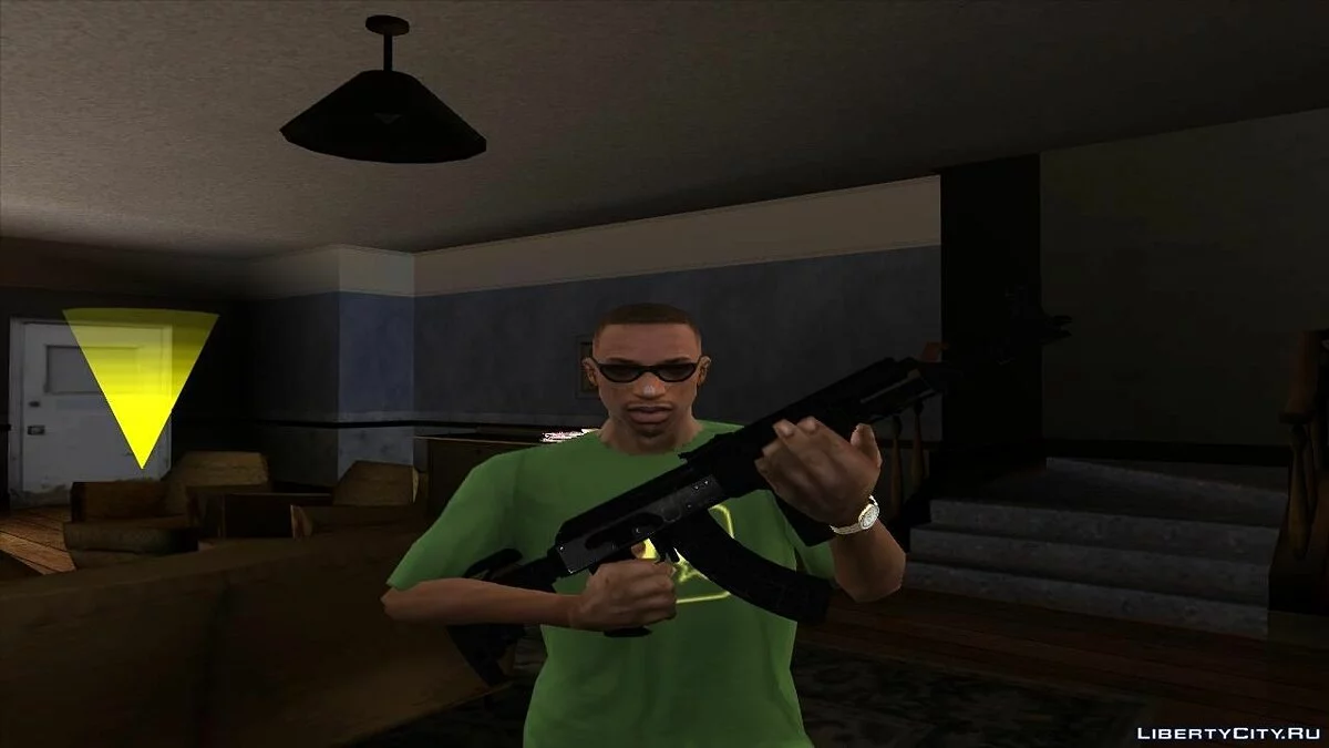 AK-47 Tactical + Anim / GTA San Andreas