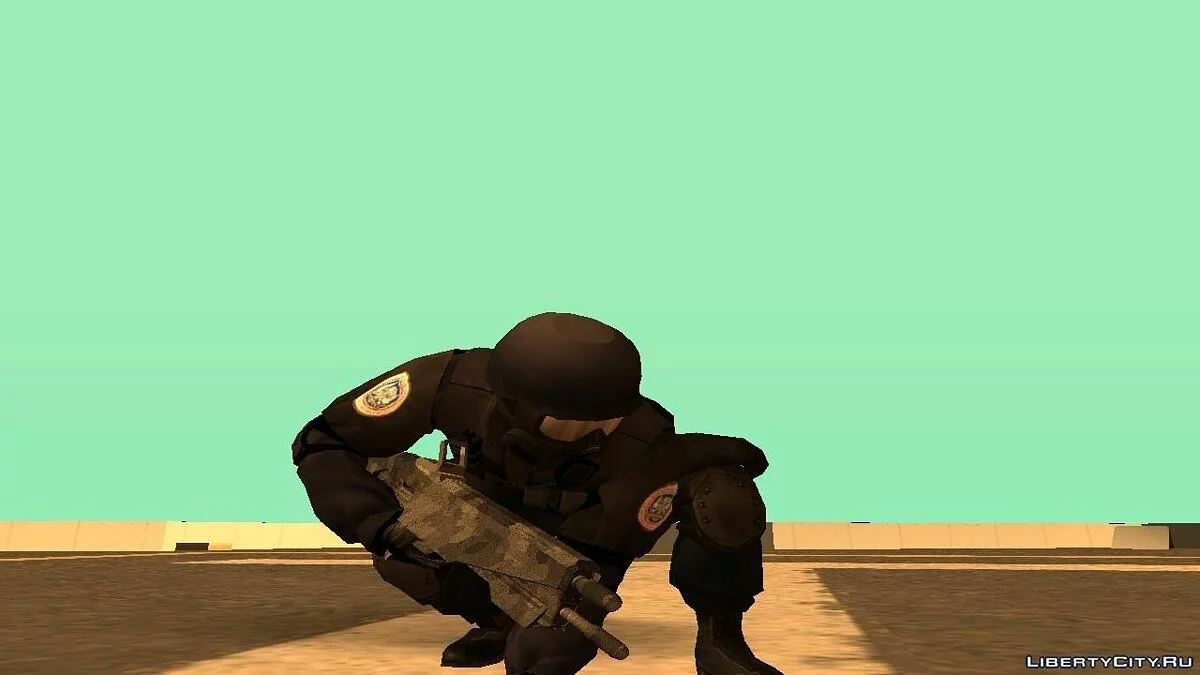 Cyber Rifle (Гвинтівка майбутнього) / GTA San Andreas