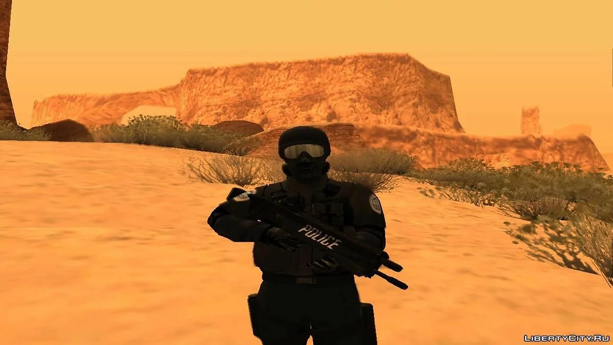 Cyber Rifle (Rifle of the future) / GTA San Andreas