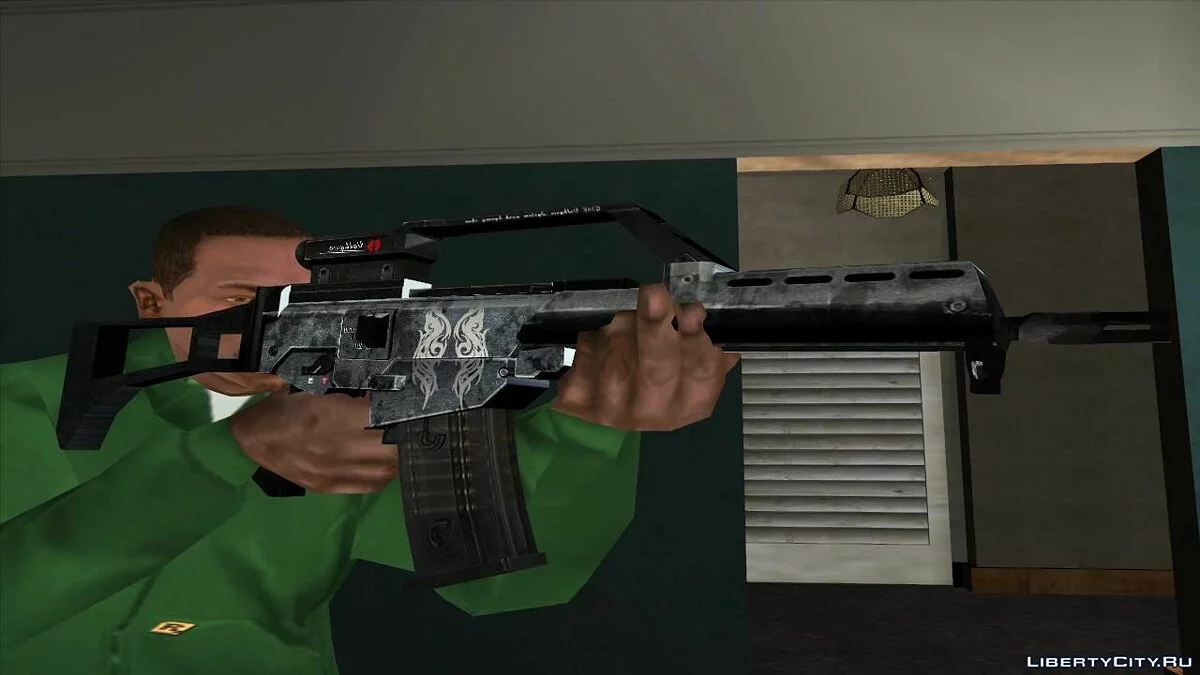 G36E Valkyrie Дизайн / GTA San Andreas