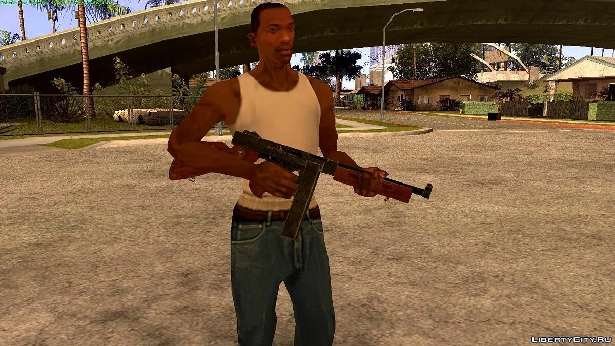 ПП Томпсона М1А1 / GTA San Andreas