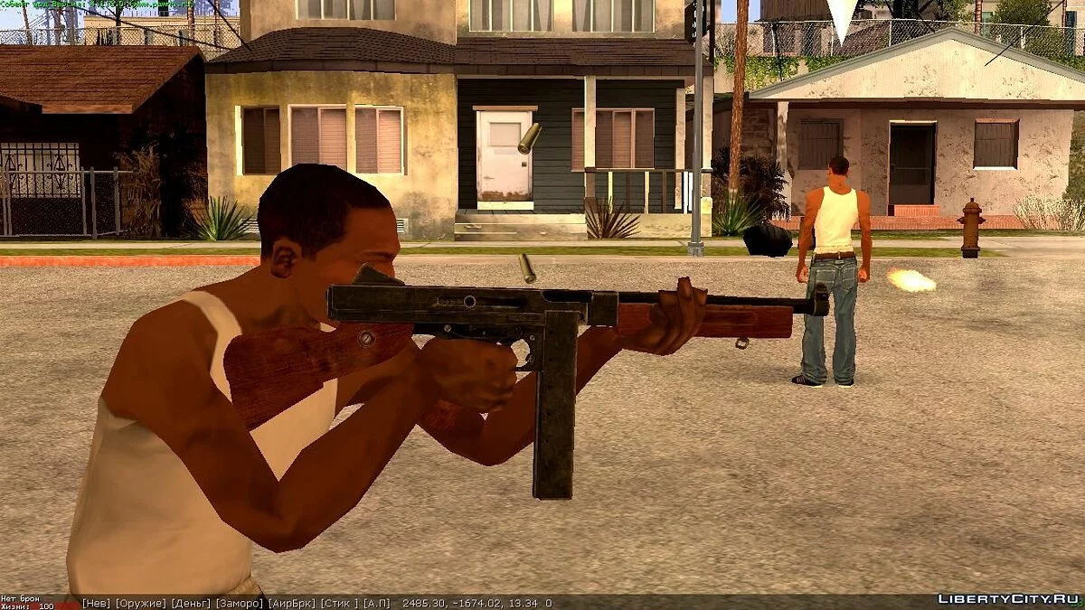 ПП Томпсона М1А1 / GTA San Andreas