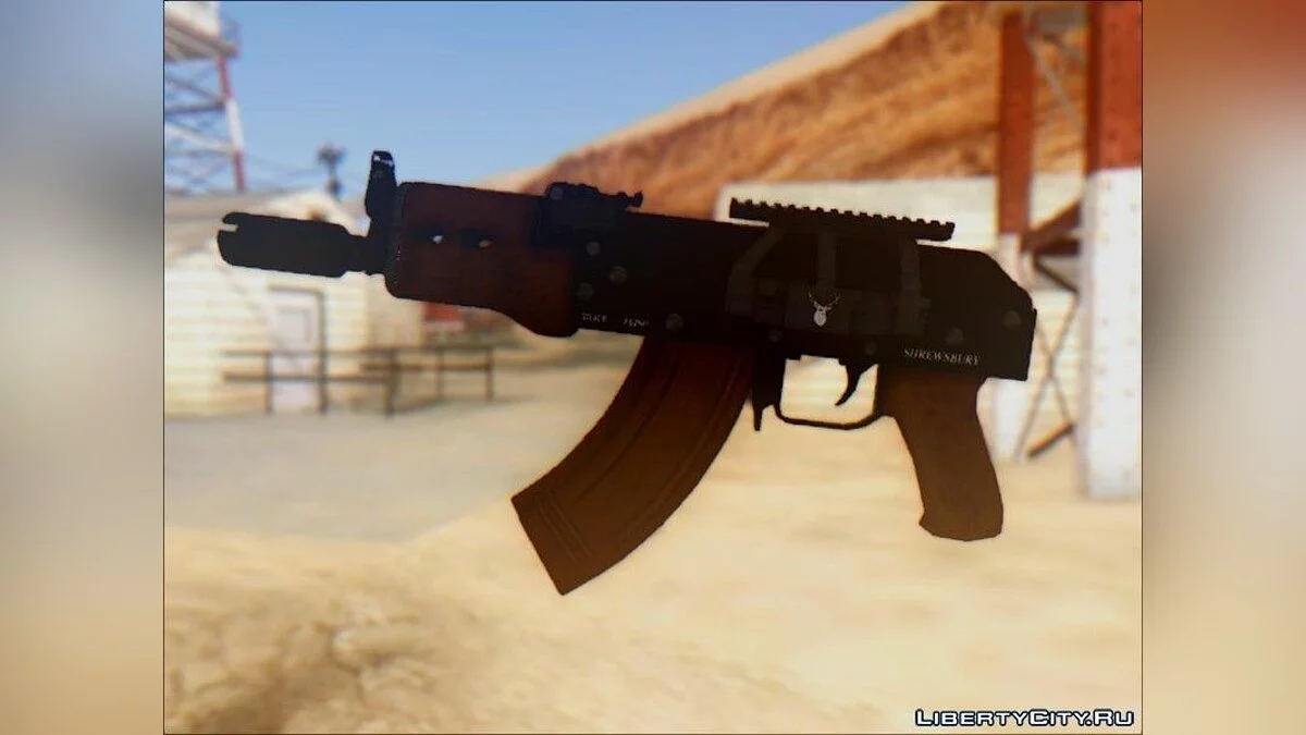 GTA V Shrewsbury Compact Rifle / GTA San Andreas