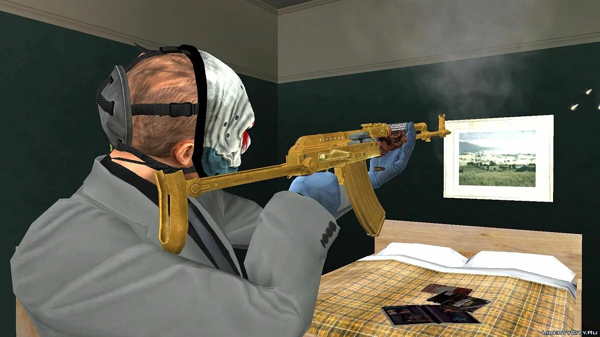 AKMS de PAYDAY2 / GTA San Andreas