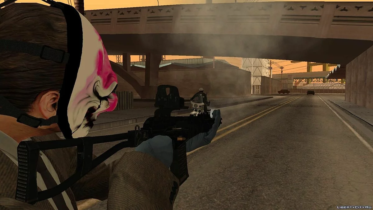 Tuned AS-VAL from PAYDAY 2 / GTA San Andreas
