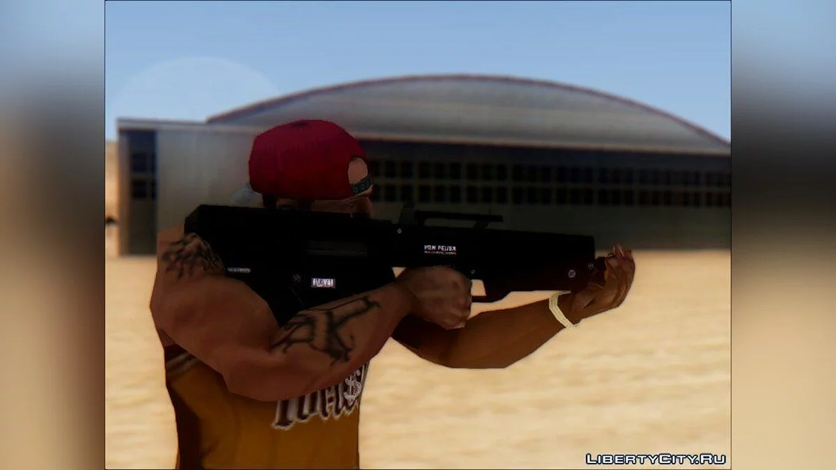 GTA V Vom Feuer Advanced Rifle / GTA San Andreas