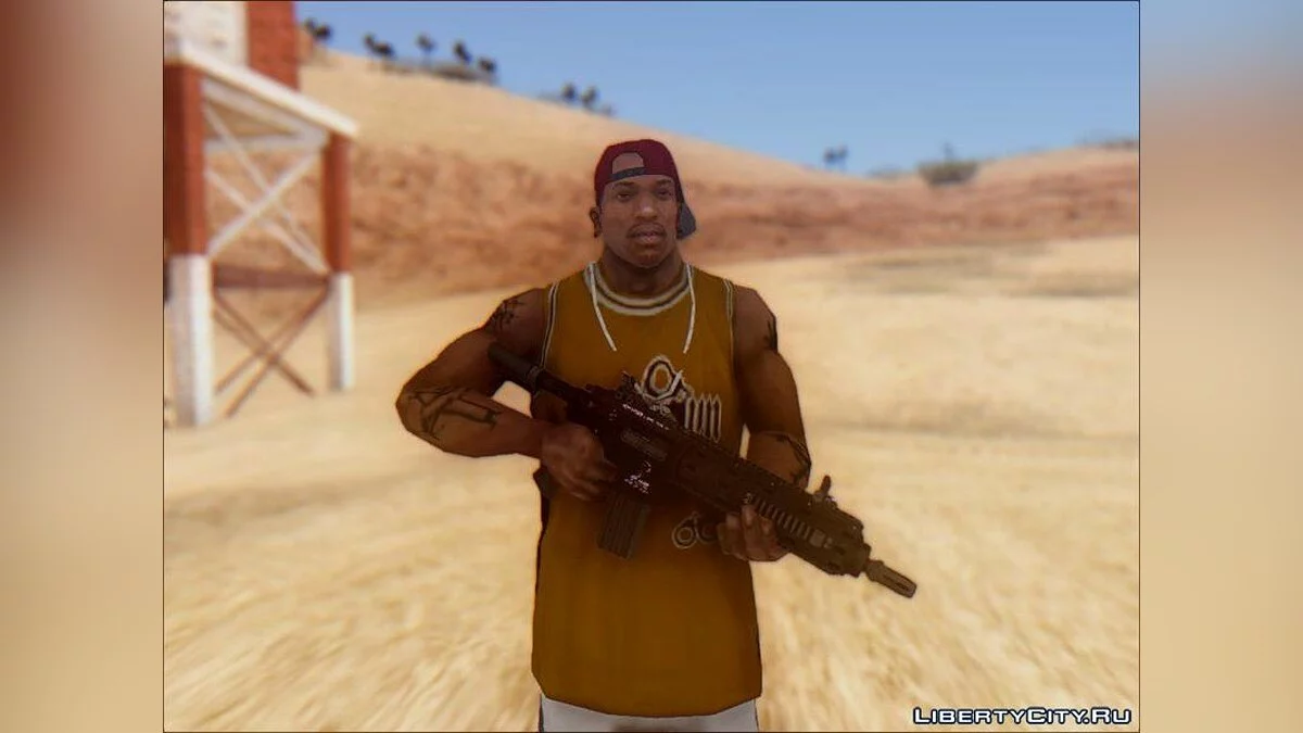 GTA V Vom Feuer Carbine Rifle / GTA San Andreas
