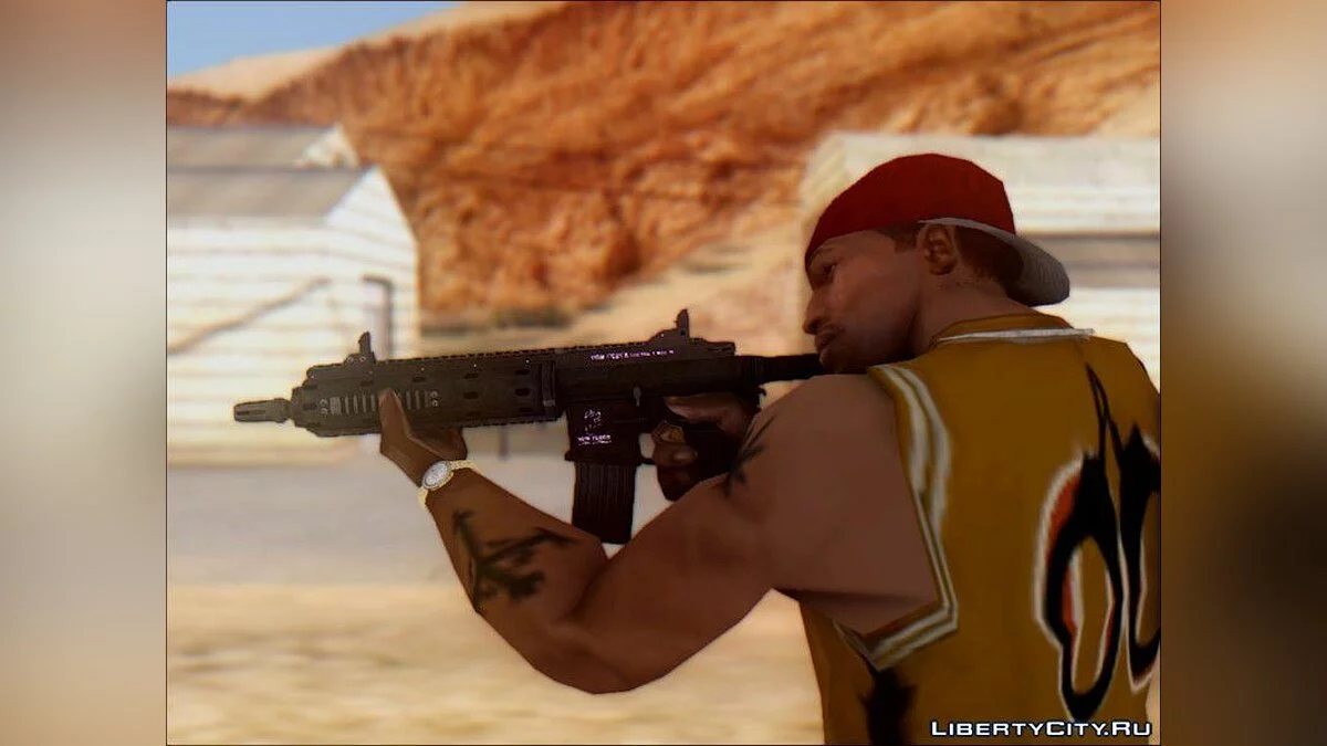 GTA V Vom Feuer Carbine Rifle / GTA San Andreas