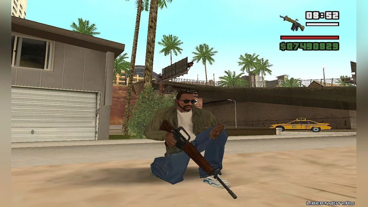 Rifle de serviço de Fallout New Vegas / GTA San Andreas