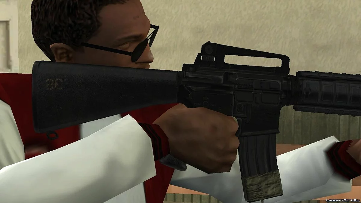 M16A4 From Call of Duty Modern Warfare Remastered / GTA San Andreas