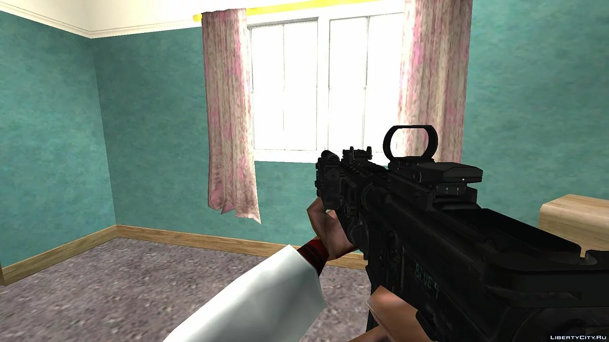 M4A1 SOPMOD From Call of Duty Modern Warfare Remastered / GTA San Andreas