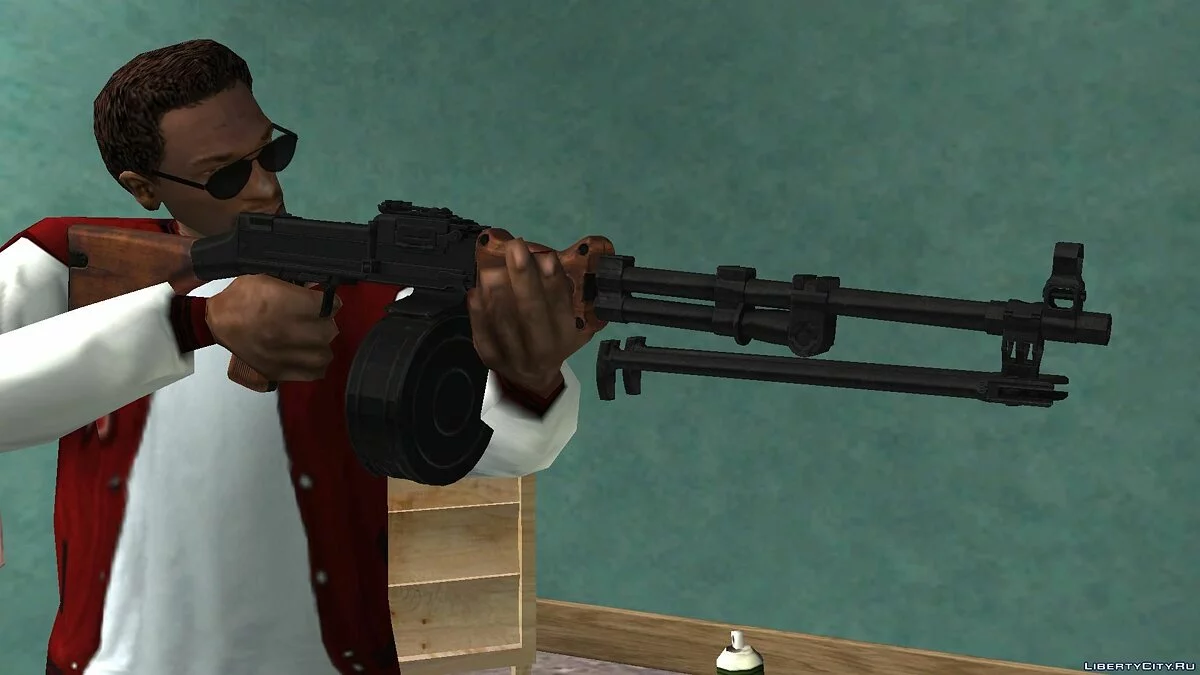 RPD From Call of Duty Modern Warfare Remastered / GTA San Andreas