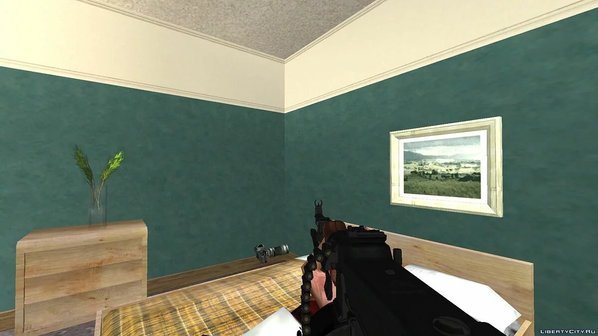 RPD From Call of Duty Modern Warfare Remastered / GTA San Andreas