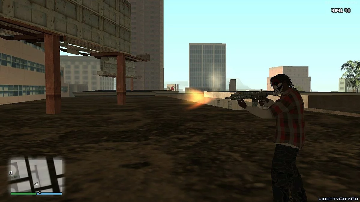 GTA 5 Vom Feuer Karabinergewehr / GTA San Andreas