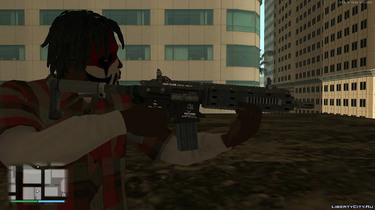 GTA 5 Vom Feuer Karabinergewehr / GTA San Andreas