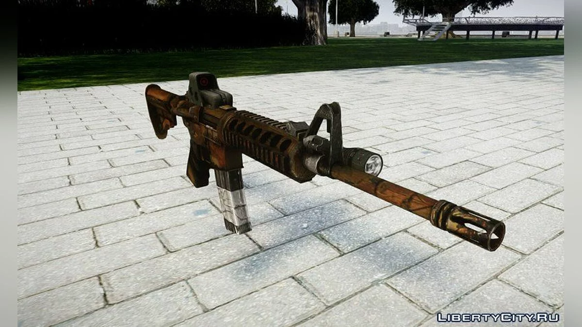 M4 táctico (HD) / GTA San Andreas