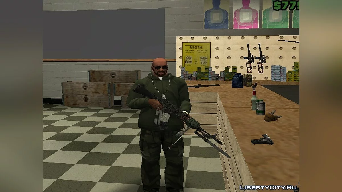 Apocalyptic АН-94 Абакан / GTA San Andreas