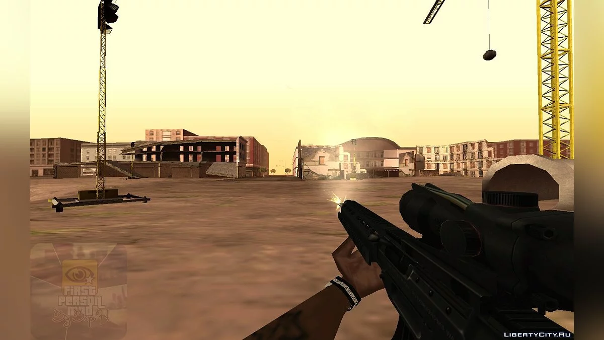 Fuzil de Assalto SIG-556XI / GTA San Andreas