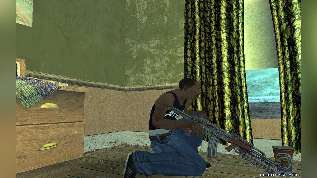 AKMS from S.T.A.L.K.E.R. build 1114 / GTA San Andreas