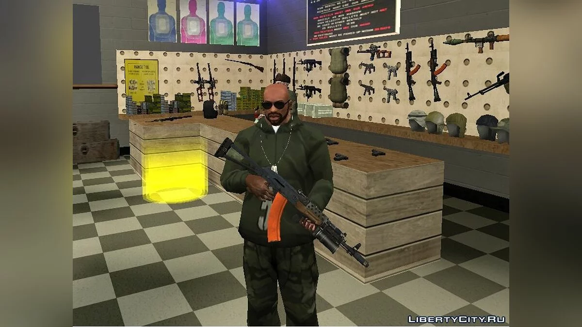 AKS-74 Strelka from S.T.A.L.K.E.R. / GTA San Andreas