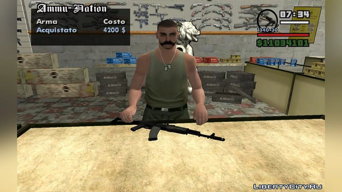 AKS74N / GTA San Andreas