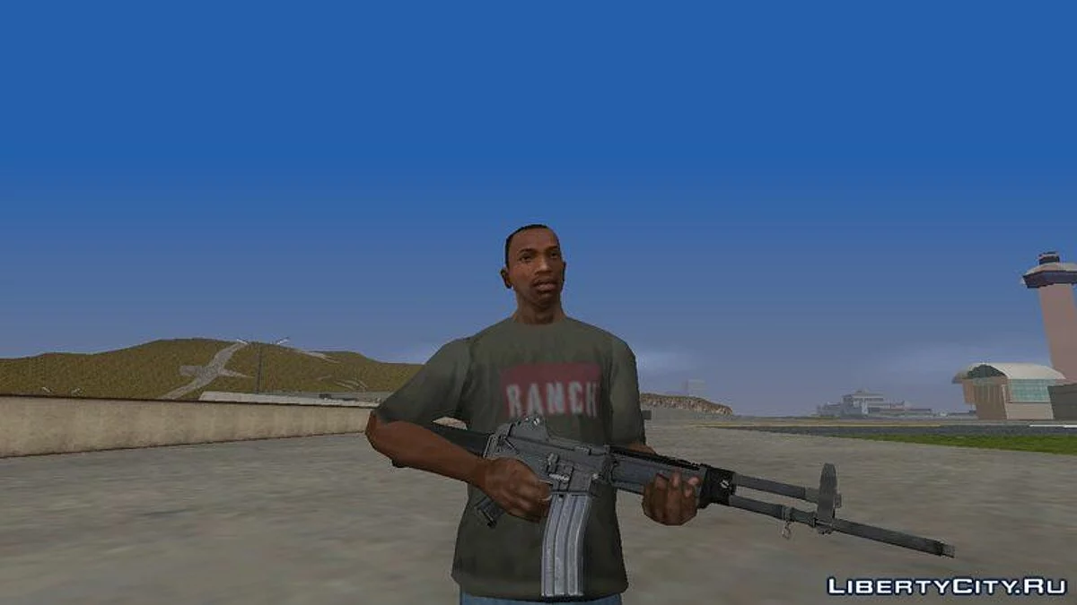 Fusil de asalto Daewoo K-2 / GTA San Andreas