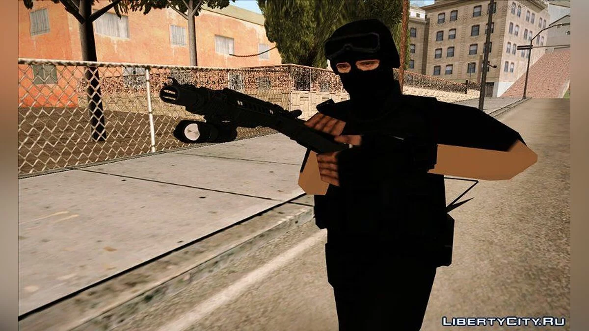 M4A1 SWAT (ACOG, Linterna) / GTA San Andreas