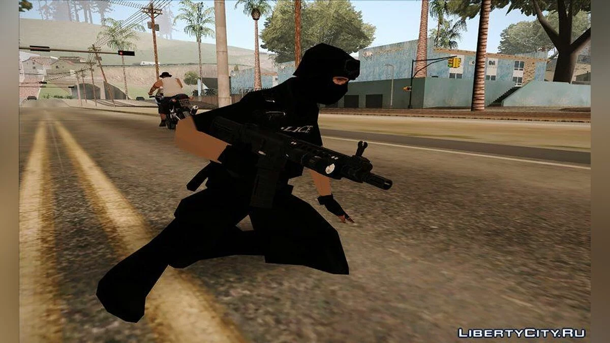 M4A1 SWAT (ACOG, Linterna) / GTA San Andreas