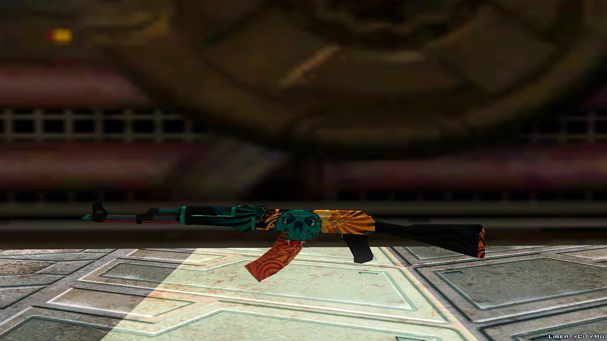 AK-47 Dragon's flame / GTA San Andreas