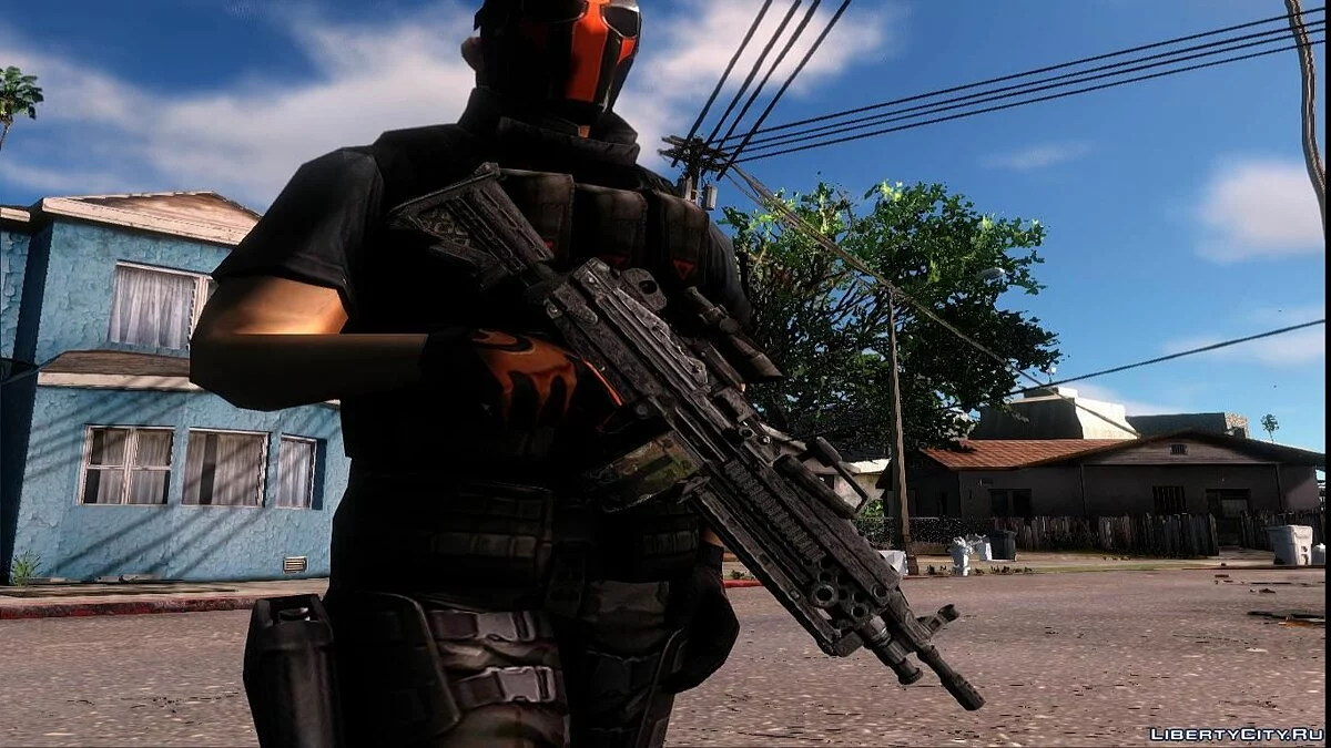 Senapan Mesin Ringan M249 / GTA San Andreas