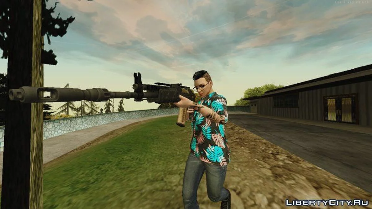 Call of Duty Black Ops 4: KN-57 / GTA San Andreas