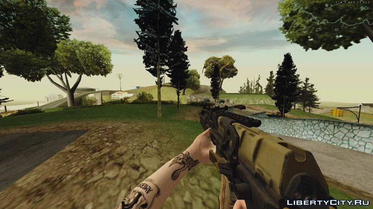 Call of Duty Black Ops 4: KN-57 / GTA San Andreas