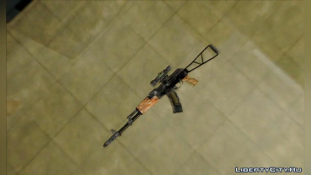 Exodo Metro AK-47 / GTA San Andreas