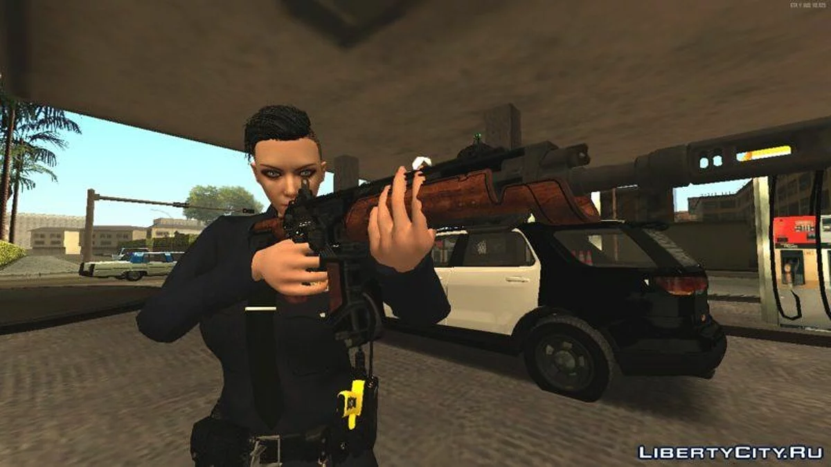 ICR-7 from Call of Duty Black Ops 4 / GTA San Andreas