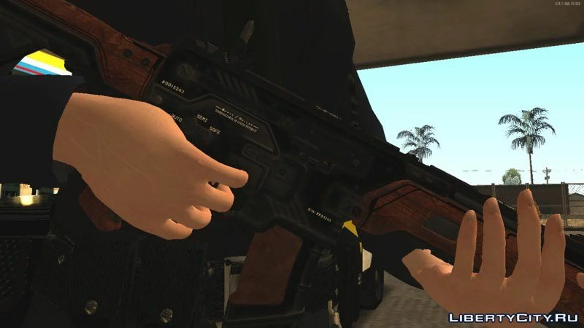 ICR-7 from Call of Duty Black Ops 4 / GTA San Andreas