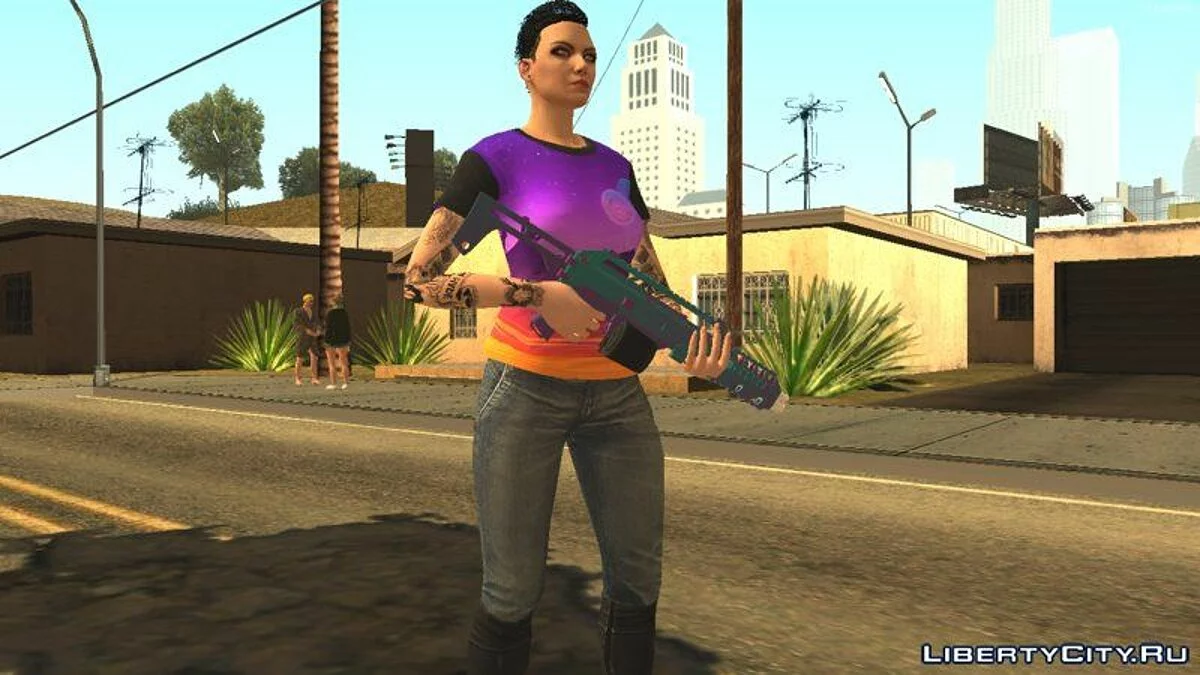 Special Carbine mk.2 Custom из GTA Online / GTA San Andreas