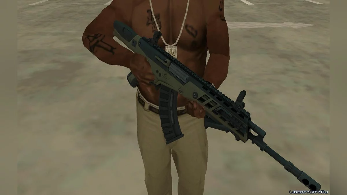 AK-Alpha з Warface / GTA San Andreas
