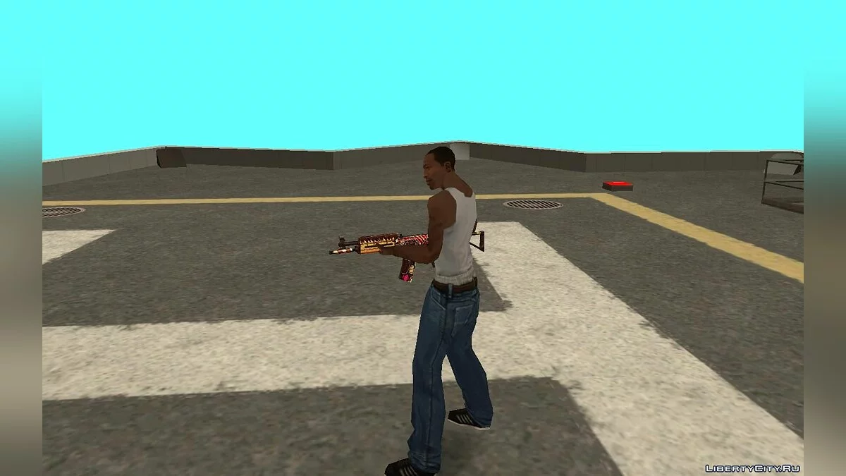 Galil Chocolate do jogo \"Força Especial\" / GTA San Andreas