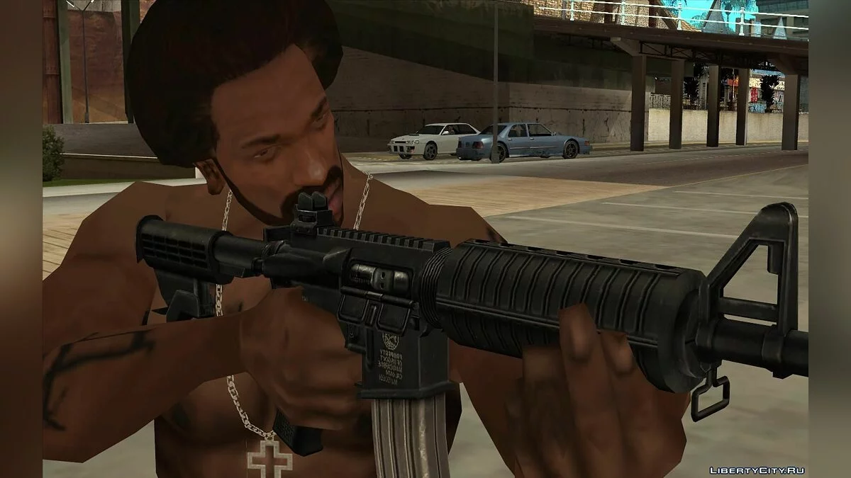 GTA IV M4A1 HQ Skin / GTA San Andreas