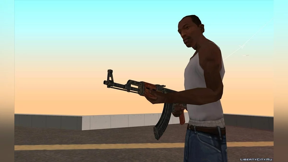 HQ AK-47 з Fallout 3 / GTA San Andreas