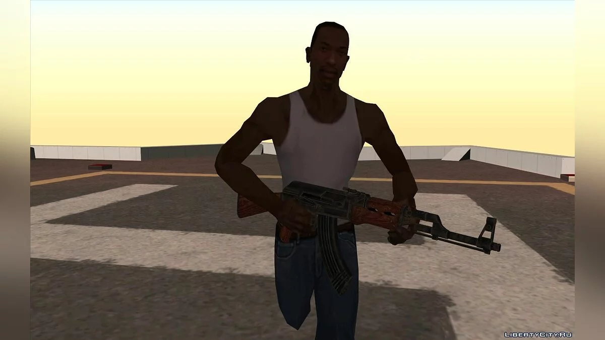 HQ AK-47 з Fallout 3 / GTA San Andreas