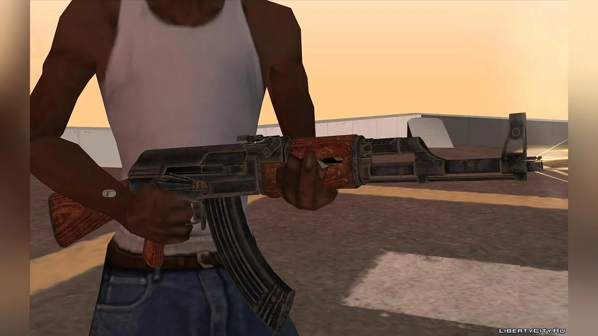 HQ AK-47 з Fallout 3 / GTA San Andreas