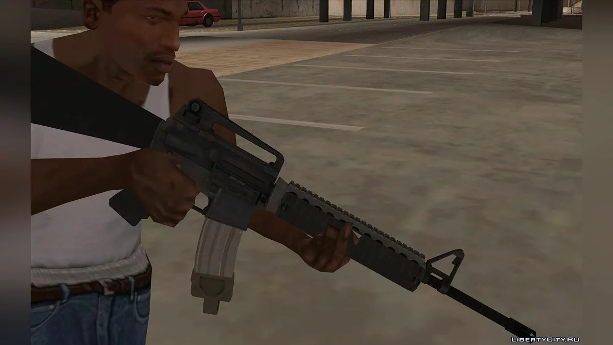 M16 from Battlefield 4 / GTA San Andreas