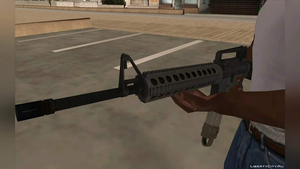 M16 from Battlefield 4 / GTA San Andreas