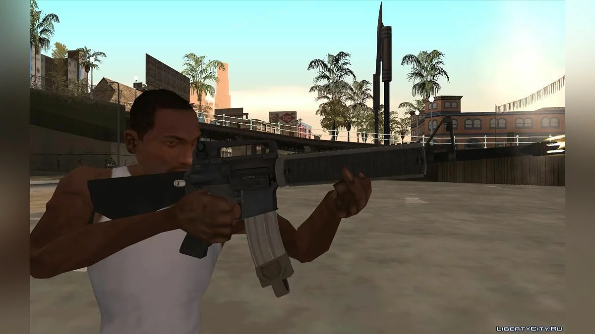 M16 from Battlefield 4 / GTA San Andreas