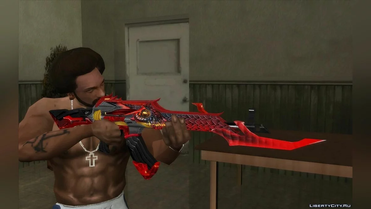 AK47 Unicorn - Fire / GTA San Andreas