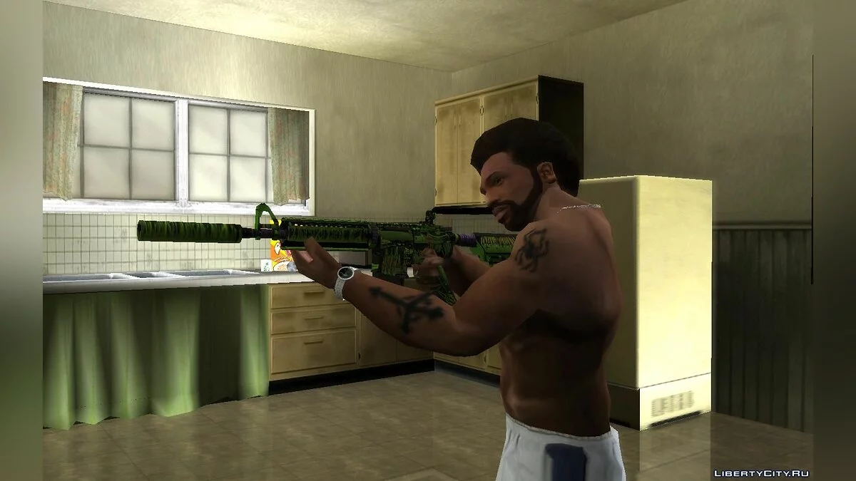 CSGO M4A4 Toxicator / GTA San Andreas